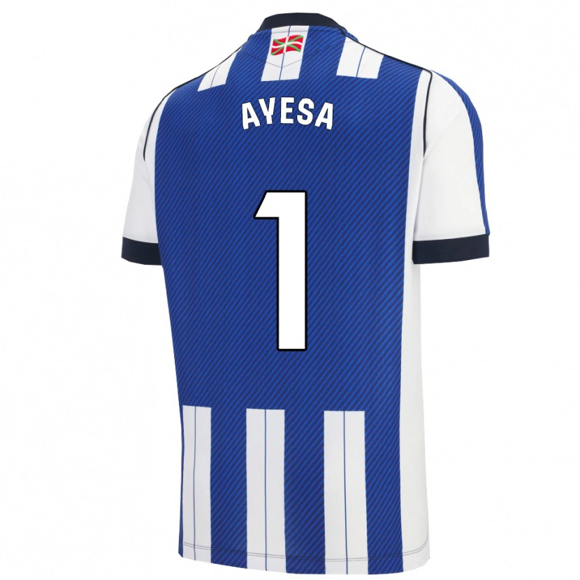 Danxen Kid Gaizka Ayesa #1 Blue White Home Jersey 2025/26 T-Shirt
