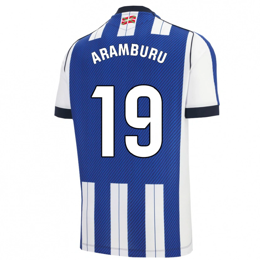Danxen Kid Jon Aramburu #19 Blue White Home Jersey 2025/26 T-Shirt