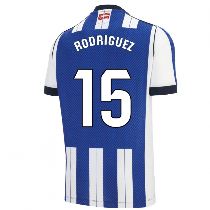 Danxen Kid Peru Rodríguez #15 Blue White Home Jersey 2025/26 T-Shirt