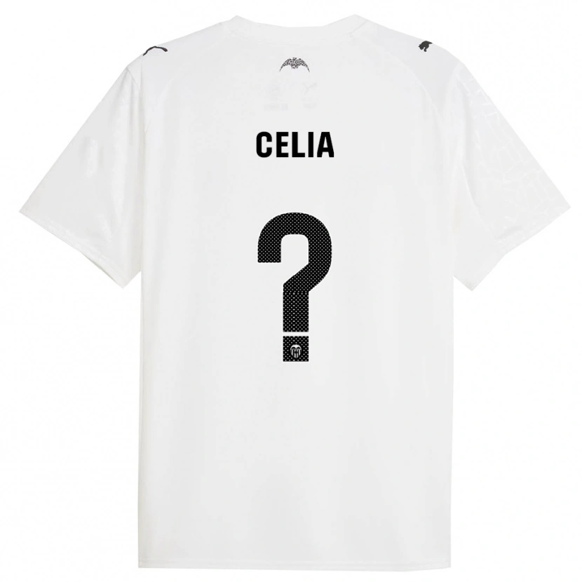 Danxen Kid Celia Fernández Arias #0 White Black Home Jersey 2025/26 T-Shirt