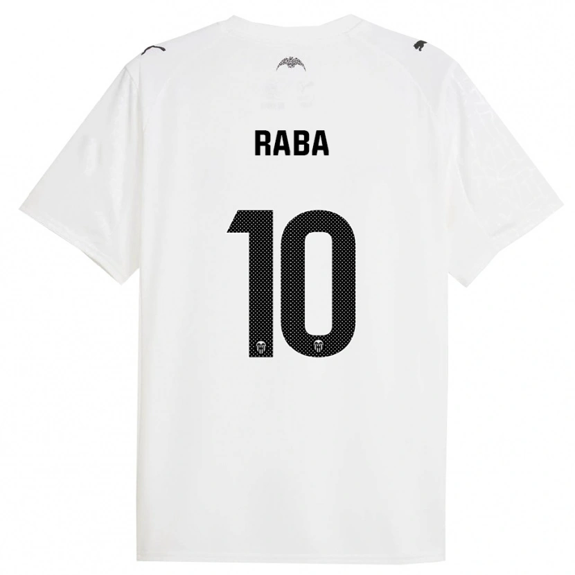 Danxen Kid Dani Raba #10 White Black Home Jersey 2025/26 T-Shirt