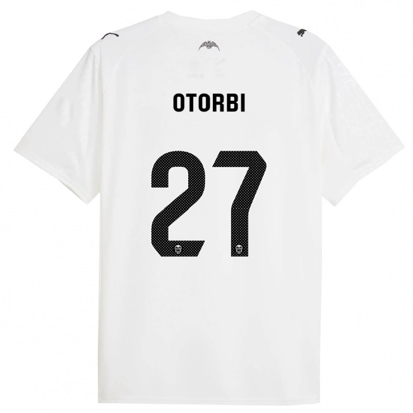 Danxen Kid David Otorbi #27 White Black Home Jersey 2025/26 T-Shirt