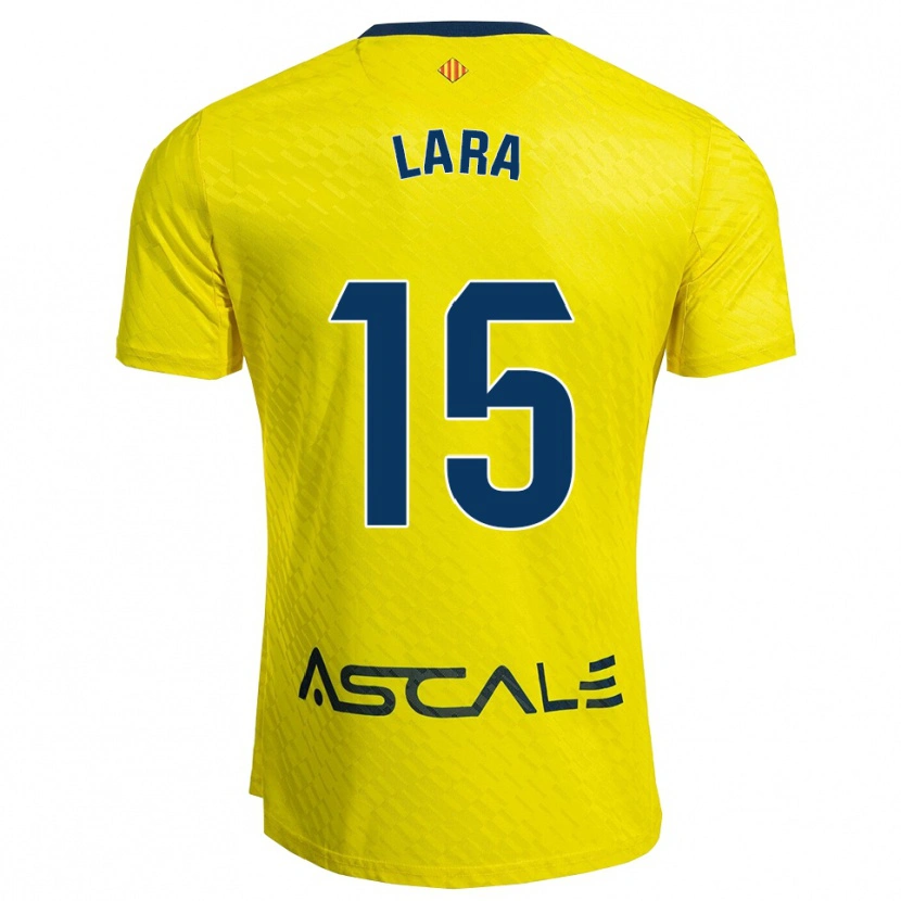 Danxen Kid Francisca Lara #15 Yellow Navy Home Jersey 2025/26 T-Shirt