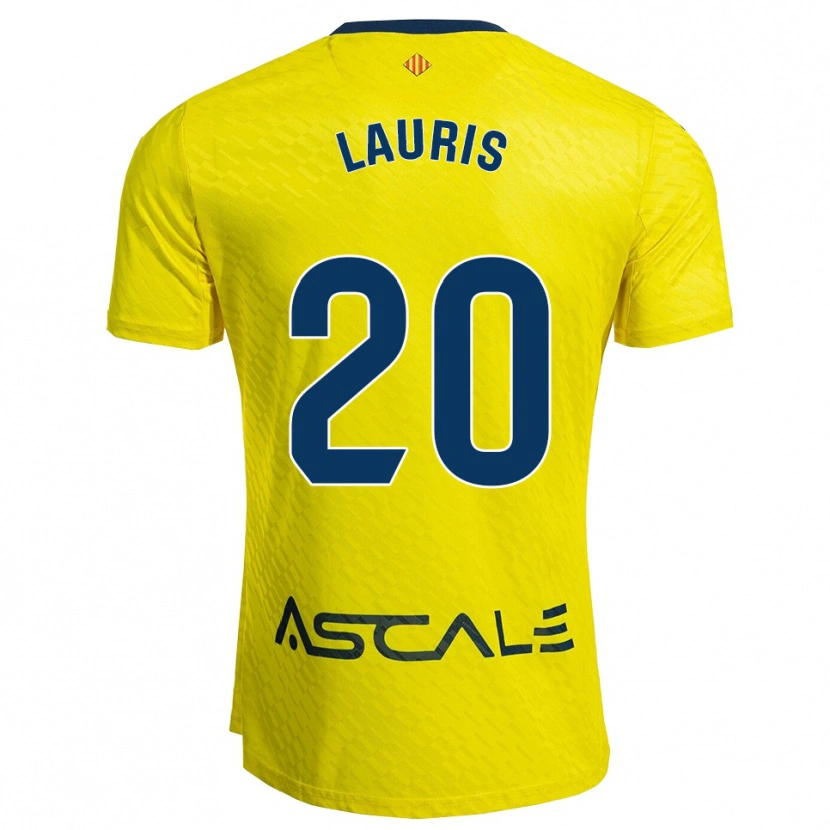 Danxen Kid Laura Rodríguez Cuadrado #20 Yellow Navy Home Jersey 2025/26 T-Shirt