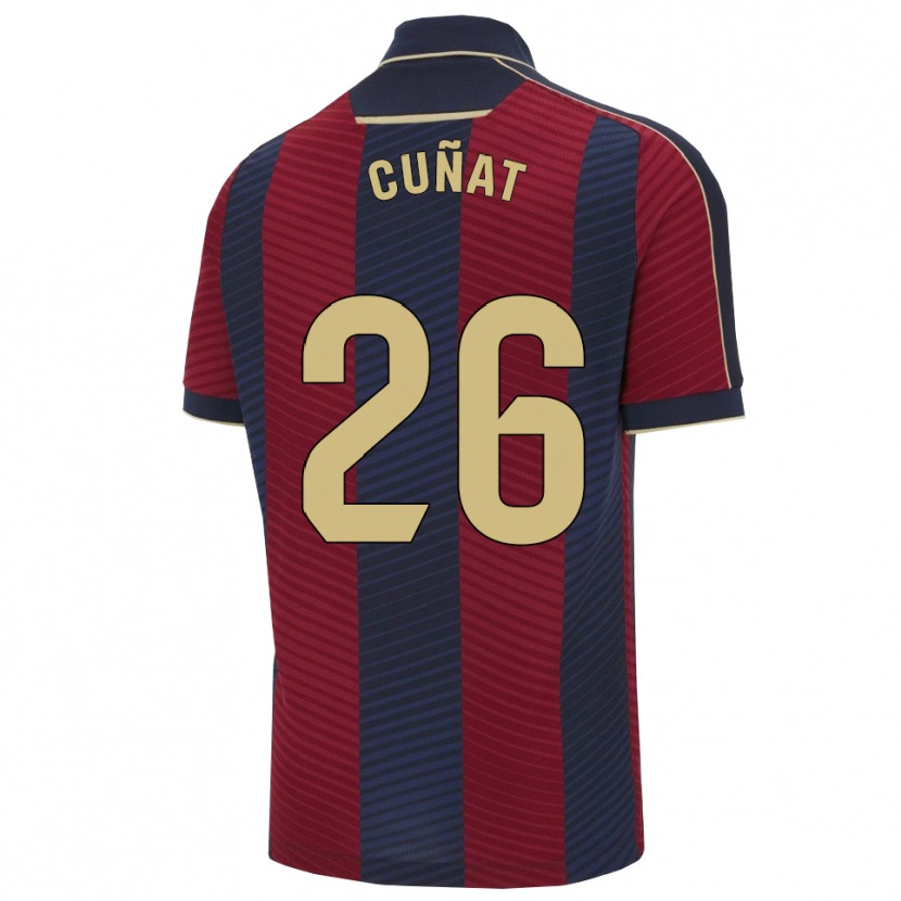 Danxen Kid Pablo Campos #26 Red Navy Home Jersey 2025/26 T-Shirt