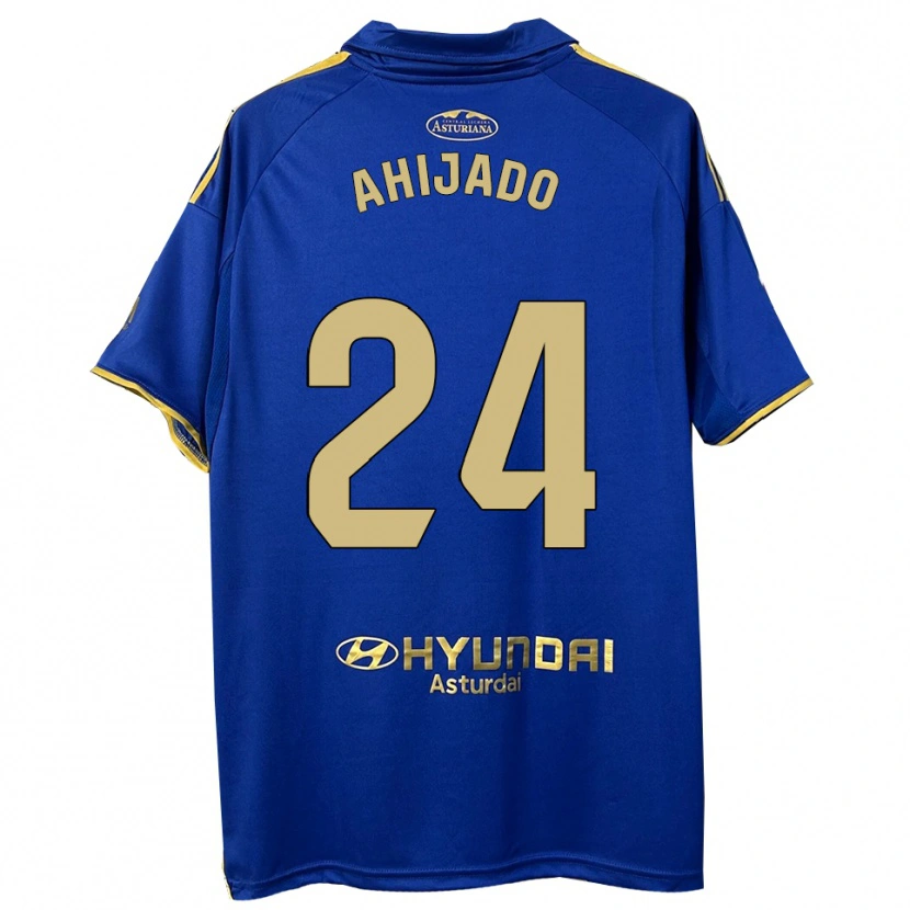Danxen Kid Lucas Ahijado #24 Blue Gold Home Jersey 2025/26 T-Shirt
