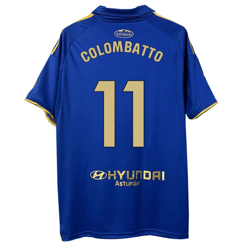Danxen Kid Santiago Colombatto #11 Blue Gold Home Jersey 2025/26 T-Shirt