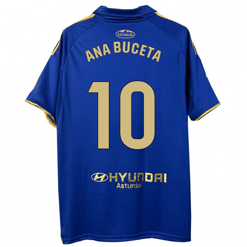 Danxen Kid Ana Buceta #10 Blue Gold Home Jersey 2025/26 T-Shirt