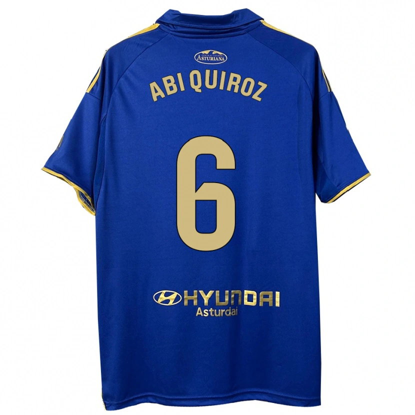 Danxen Kid Abi Quiroz #6 Blue Gold Home Jersey 2025/26 T-Shirt