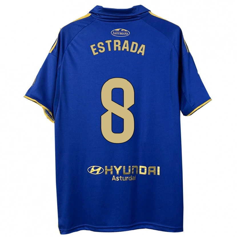 Danxen Kid Nacho Estrada #8 Blue Gold Home Jersey 2025/26 T-Shirt