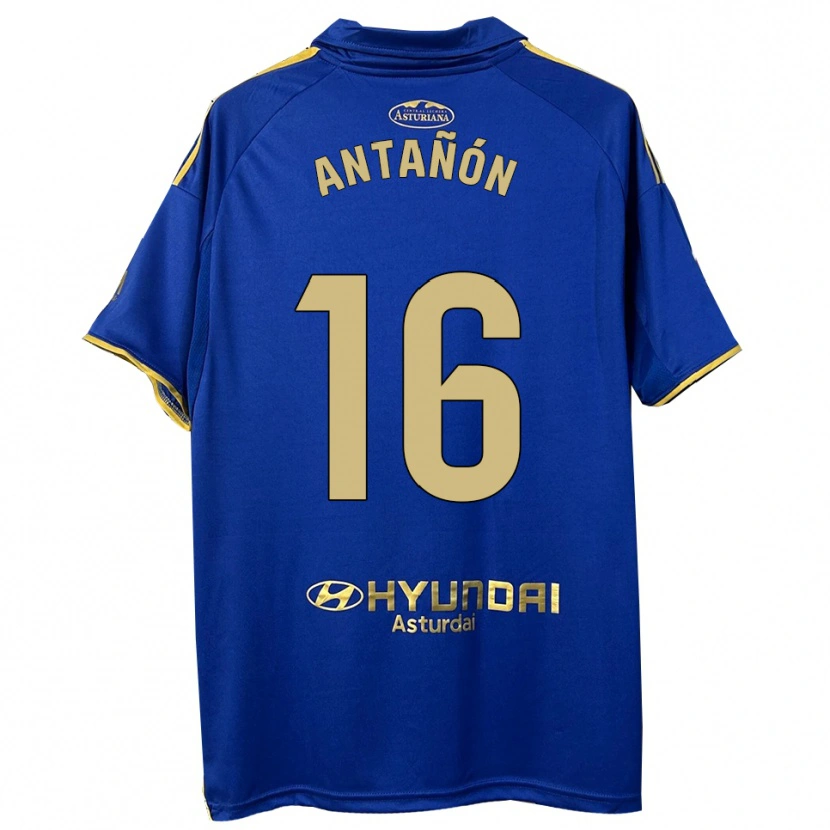 Danxen Kid Lucas Antañón #16 Blue Gold Home Jersey 2025/26 T-Shirt