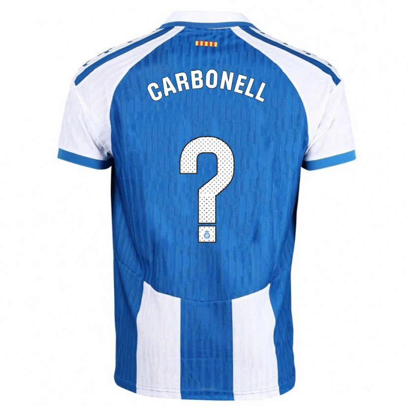 Danxen Kid Ethan Carbonell #0 Blue White Home Jersey 2025/26 T-Shirt