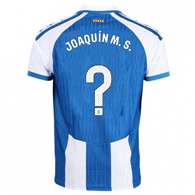 Danxen Kid Joaquín Manuel Sánchez #0 Blue White Home Jersey 2025/26 T-Shirt