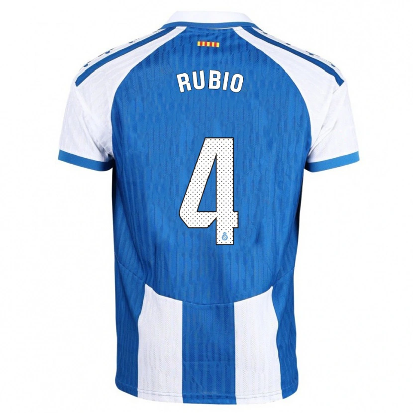 Danxen Kid Miguel Rubio #4 Blue White Home Jersey 2025/26 T-Shirt
