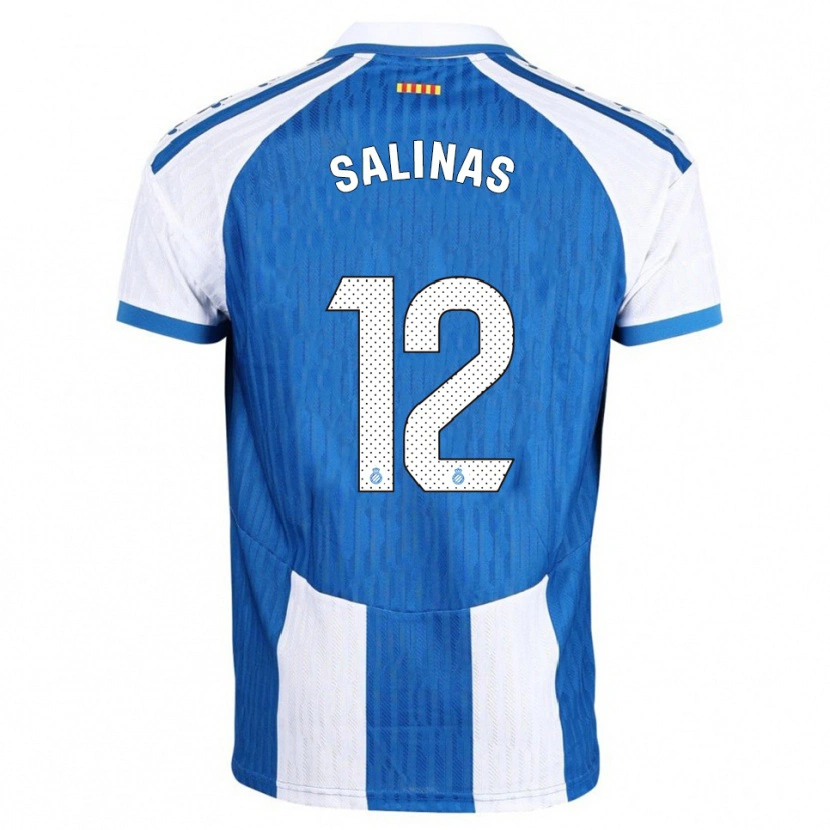 Danxen Kid José Salinas #12 Blue White Home Jersey 2025/26 T-Shirt