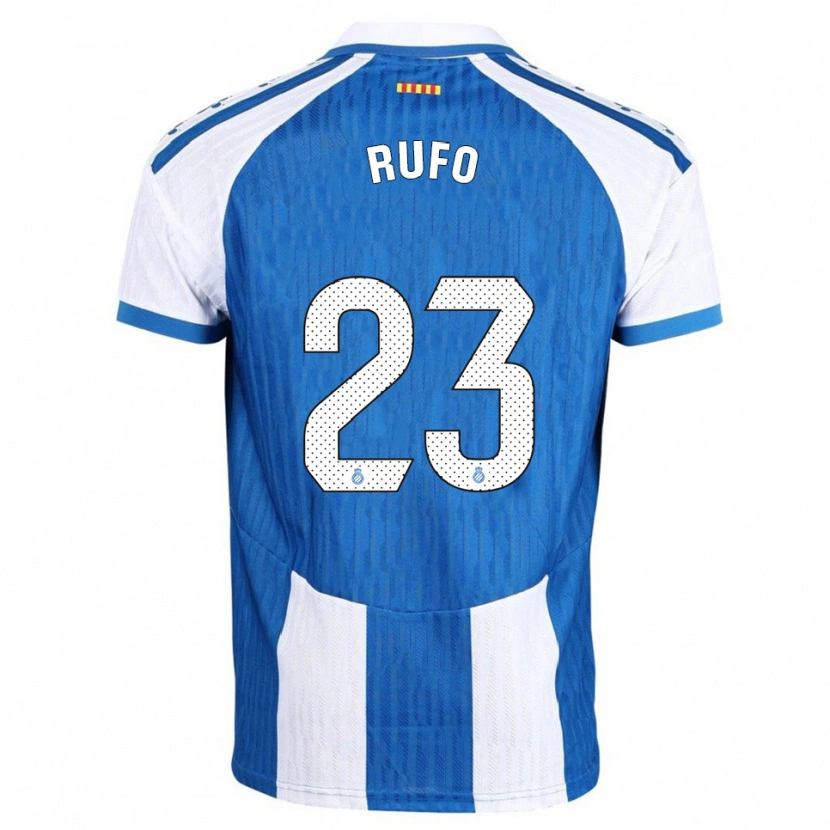 Danxen Kid Xavi Rufo #23 Blue White Home Jersey 2025/26 T-Shirt