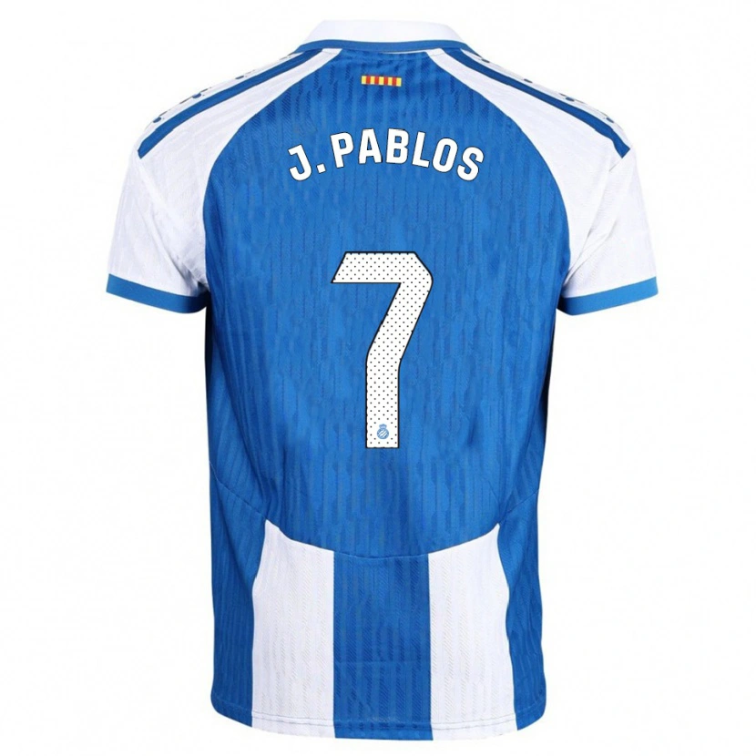 Danxen Kid Judith Pablos Garrido #7 Blue White Home Jersey 2025/26 T-Shirt