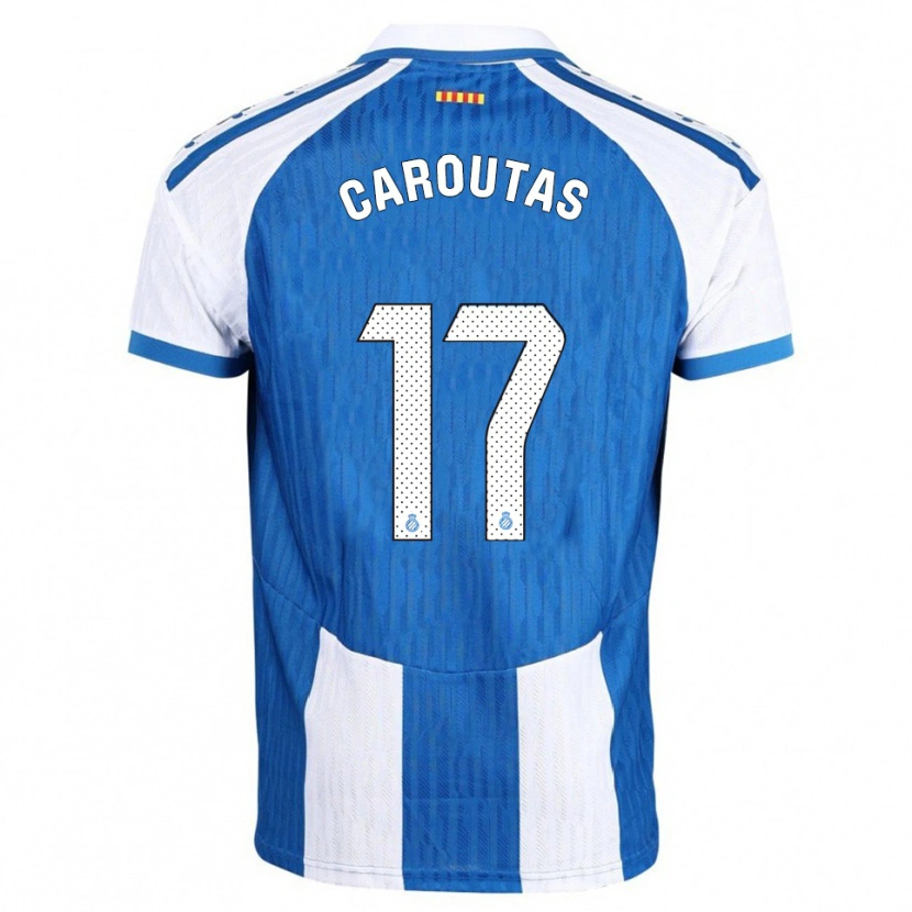 Danxen Kid Tim Caroutas #17 Blue White Home Jersey 2025/26 T-Shirt