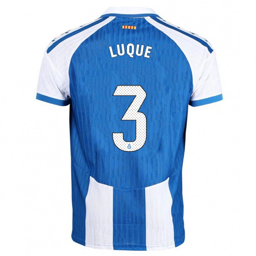 Danxen Kid Gerard Luque #3 Blue White Home Jersey 2025/26 T-Shirt