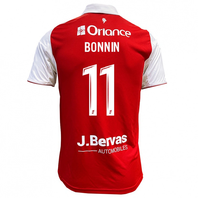 Danxen Kid Lilian Bonnin #11 Red White Home Jersey 2025/26 T-Shirt