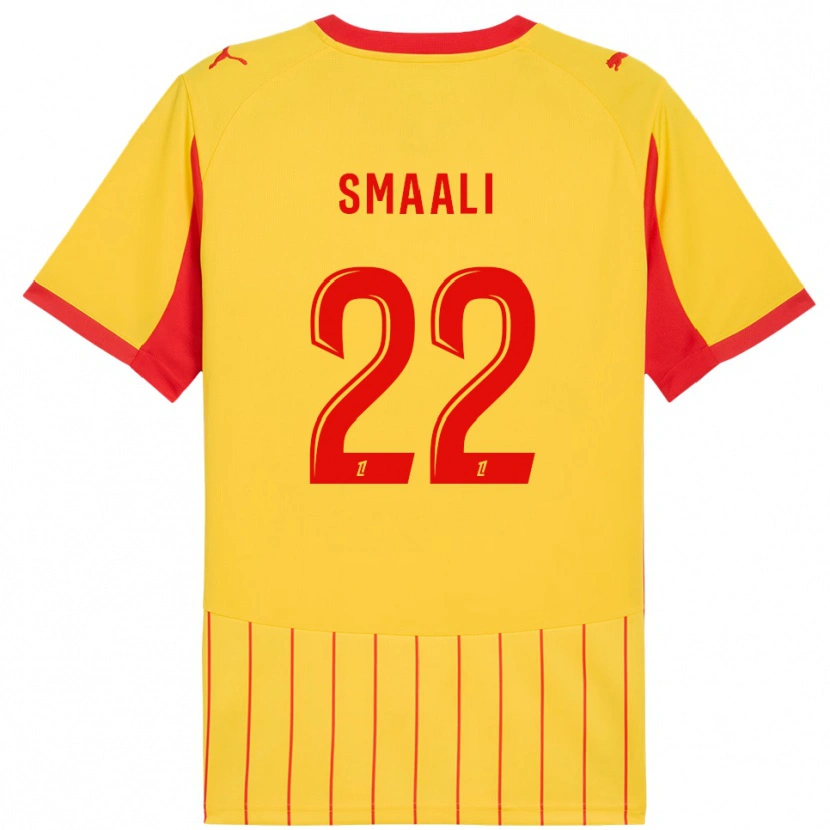Danxen Kid Emma Smaali #22 Yellow Red Home Jersey 2025/26 T-Shirt