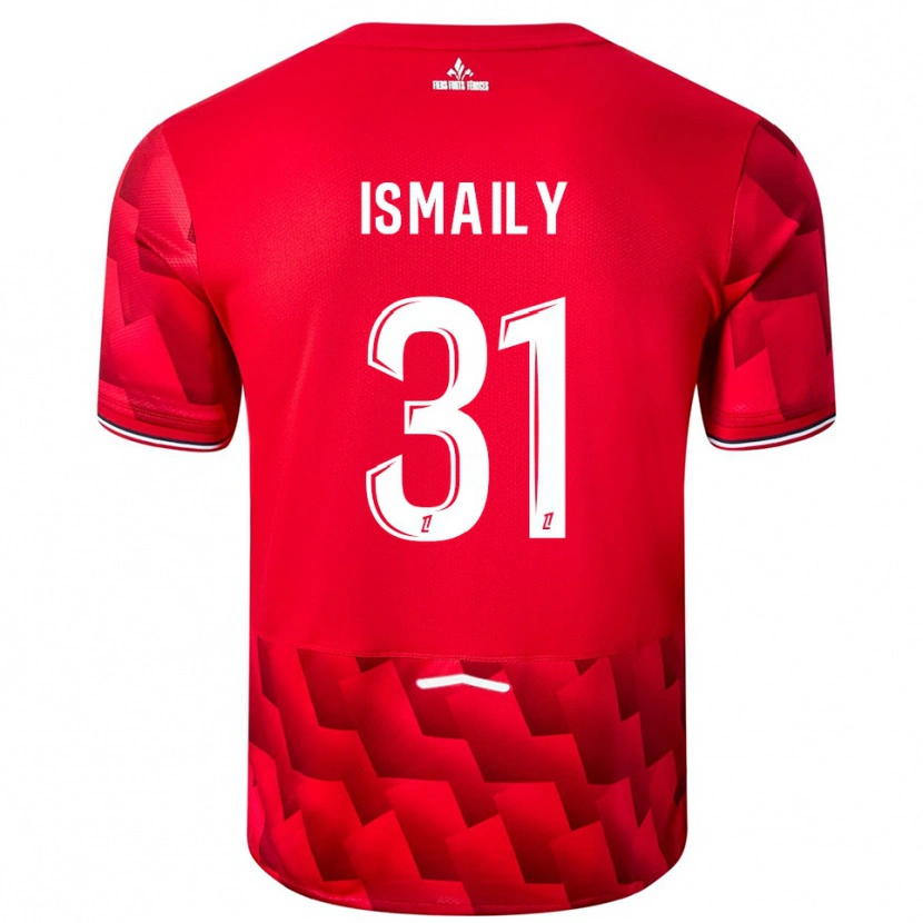 Danxen Kid Ismaily #31 Red White Home Jersey 2025/26 T-Shirt