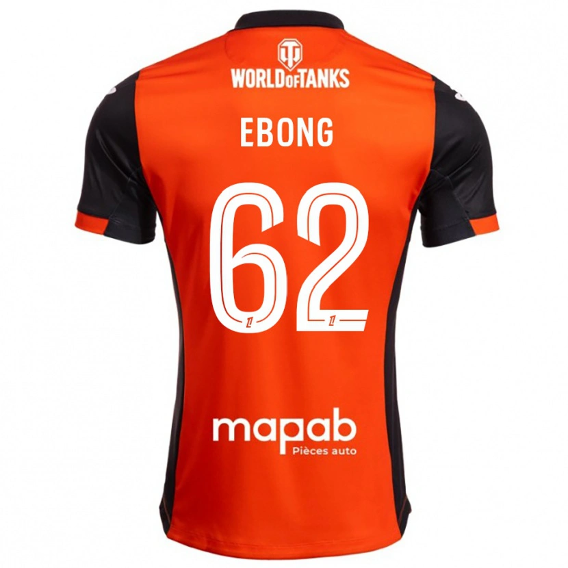 Danxen Kid Arthur Avom #62 Black Orange Home Jersey 2025/26 T-Shirt