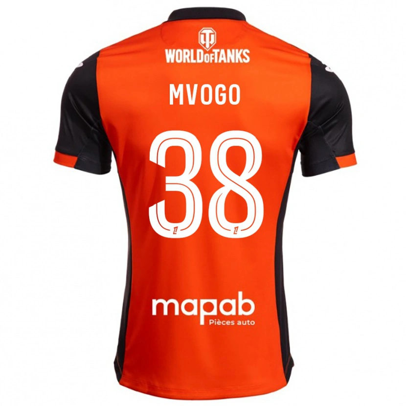 Danxen Kid Yvon Mvogo #38 Black Orange Home Jersey 2025/26 T-Shirt