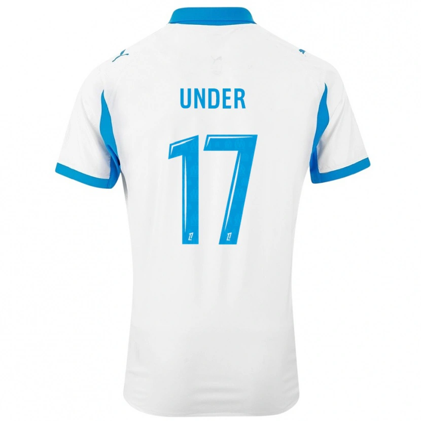 Danxen Kid Cengiz Under #17 White Sky Blue Home Jersey 2025/26 T-Shirt