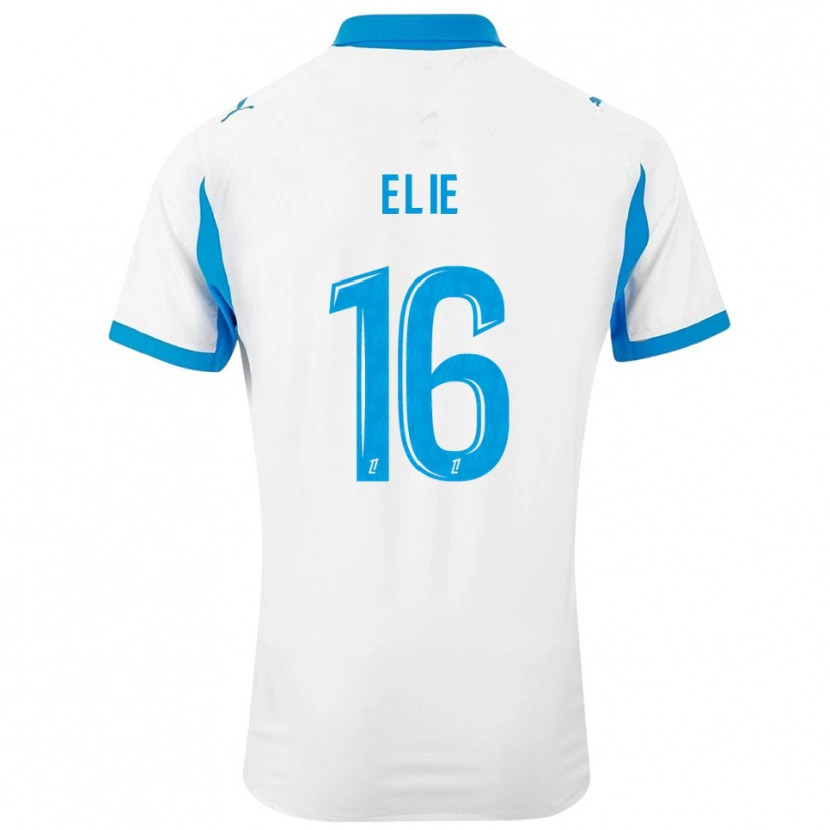 Danxen Kid Anaïs Elie #16 White Sky Blue Home Jersey 2025/26 T-Shirt