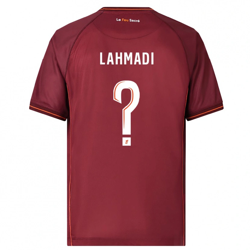 Danxen Kid Mehdi Lahmadi #0 Burgundy White Home Jersey 2025/26 T-Shirt