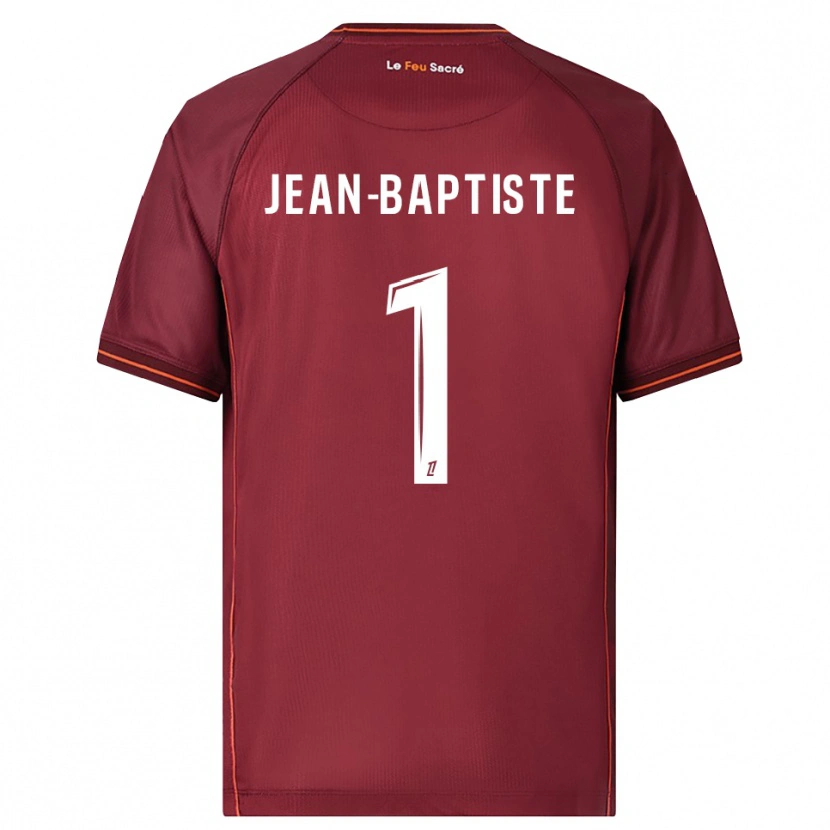 Danxen Kid Romain Jean-Baptiste #1 Burgundy White Home Jersey 2025/26 T-Shirt
