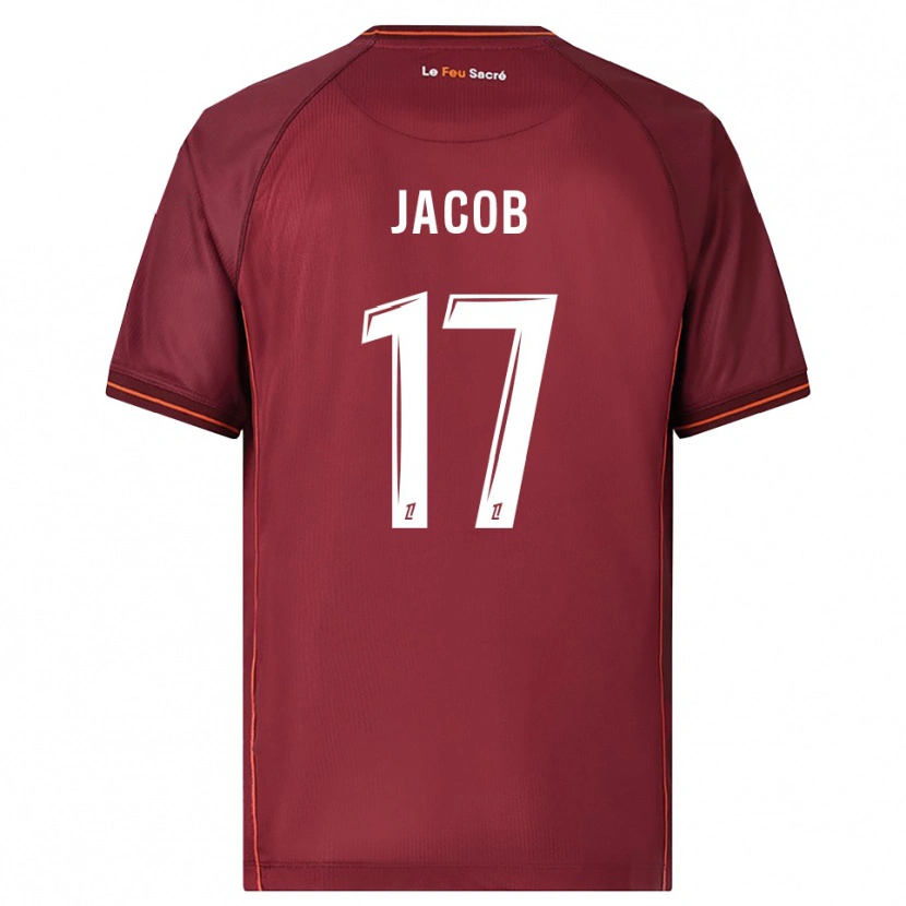 Danxen Kid Lisa Jacob #17 Burgundy White Home Jersey 2025/26 T-Shirt