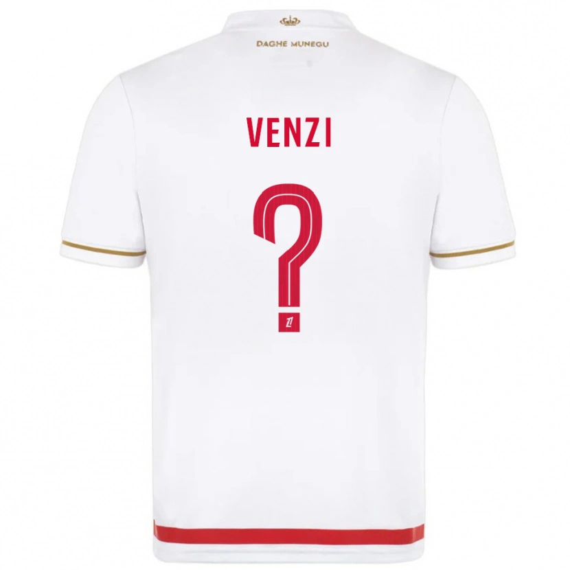 Danxen Kid John Venzi #0 Red  White Home Jersey 2025/26 T-Shirt