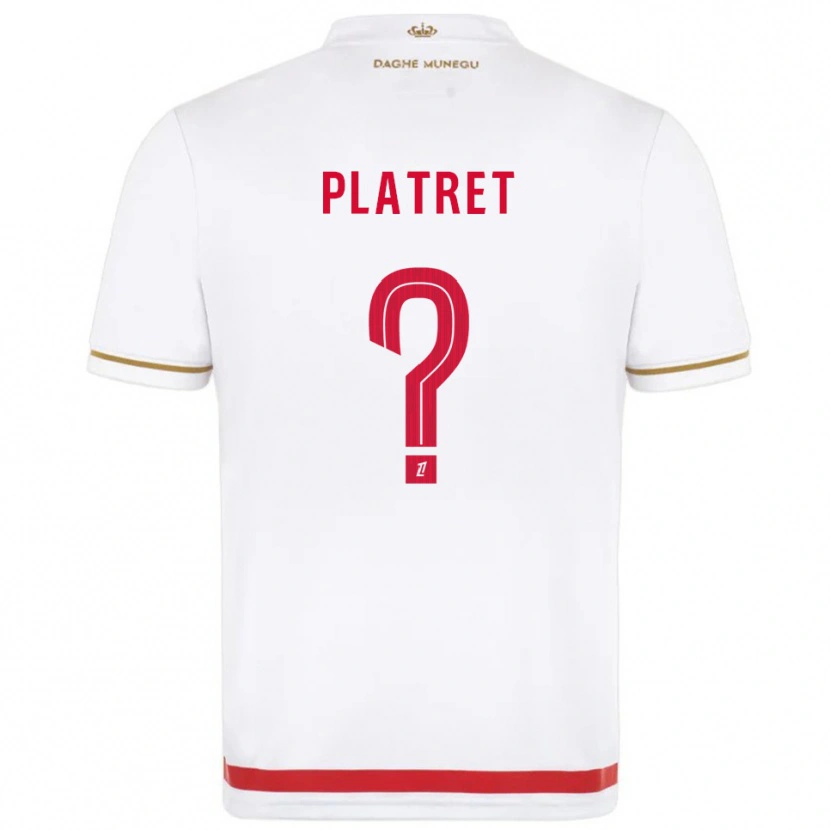 Danxen Kid Aurélien Platret #0 Red  White Home Jersey 2025/26 T-Shirt