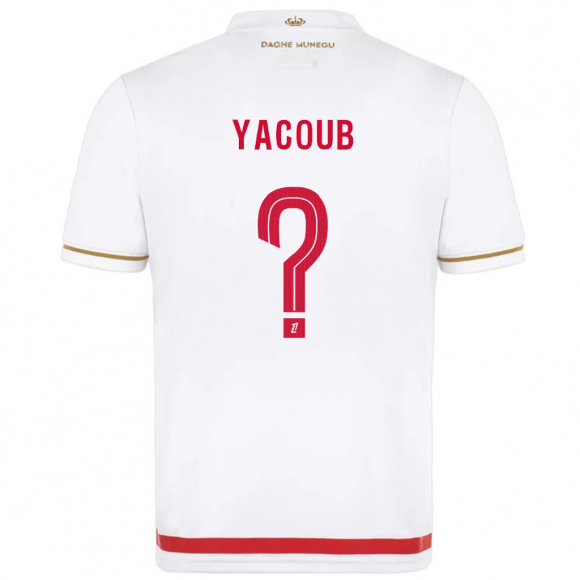 Danxen Kid Béchir Yacoub #0 Red  White Home Jersey 2025/26 T-Shirt