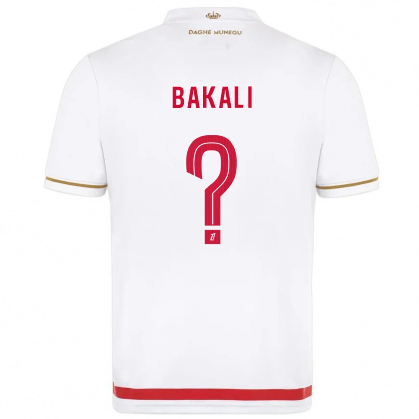 Danxen Kid Jonathan Bakali #0 Red  White Home Jersey 2025/26 T-Shirt