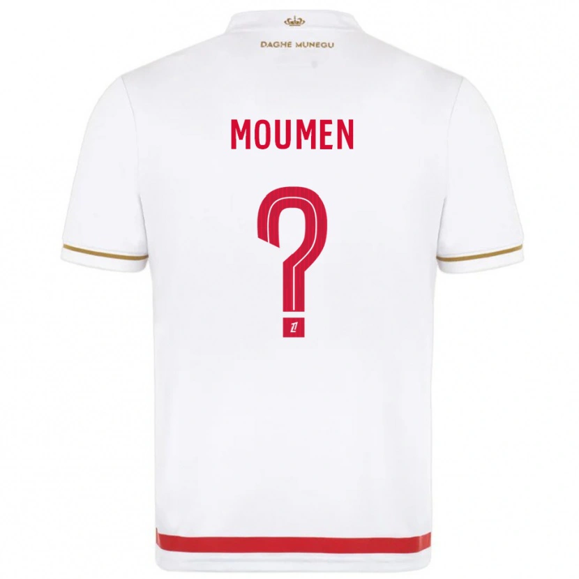 Danxen Kid Jebril Moumen #0 Red  White Home Jersey 2025/26 T-Shirt