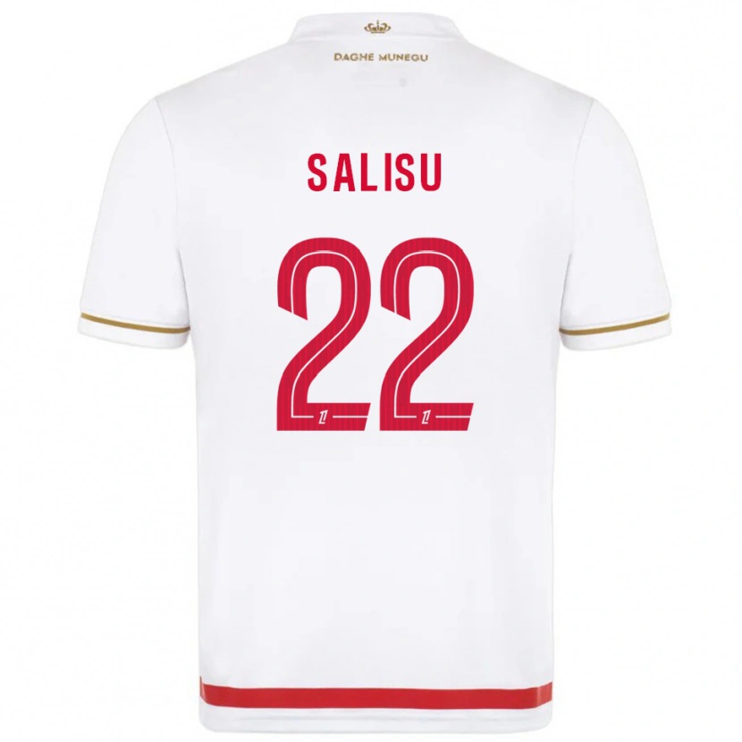 Danxen Kid Mohammed Salisu #22 Red  White Home Jersey 2025/26 T-Shirt