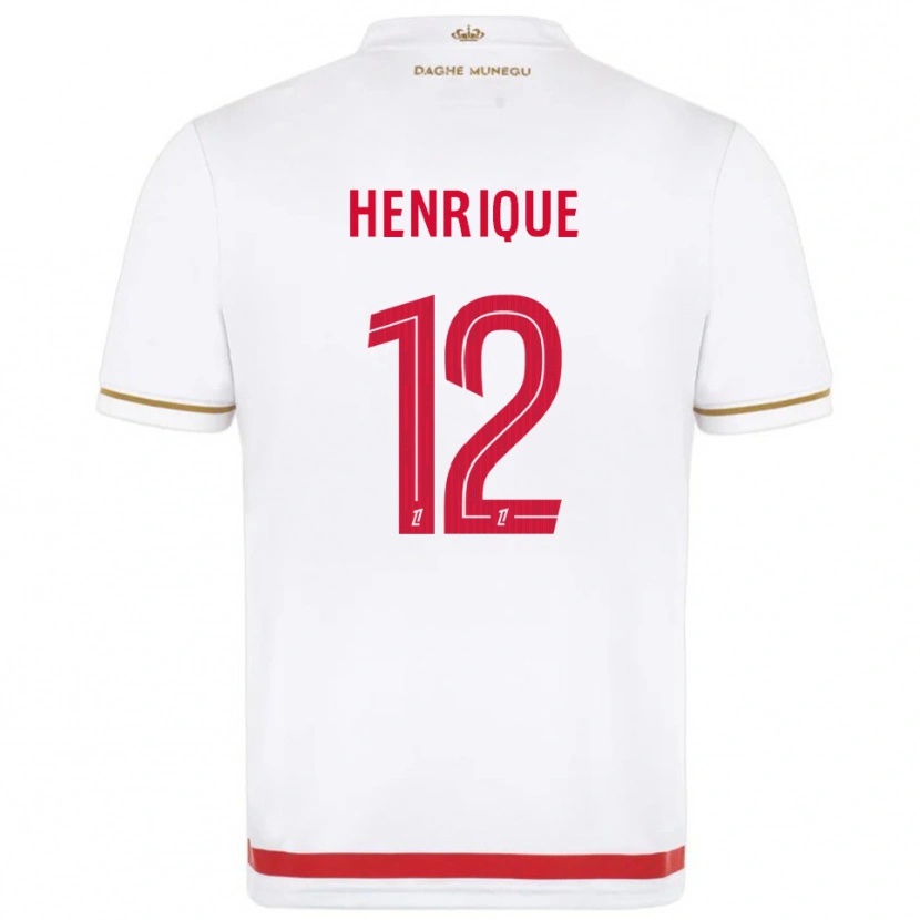 Danxen Kid Caio Henrique #12 Red  White Home Jersey 2025/26 T-Shirt