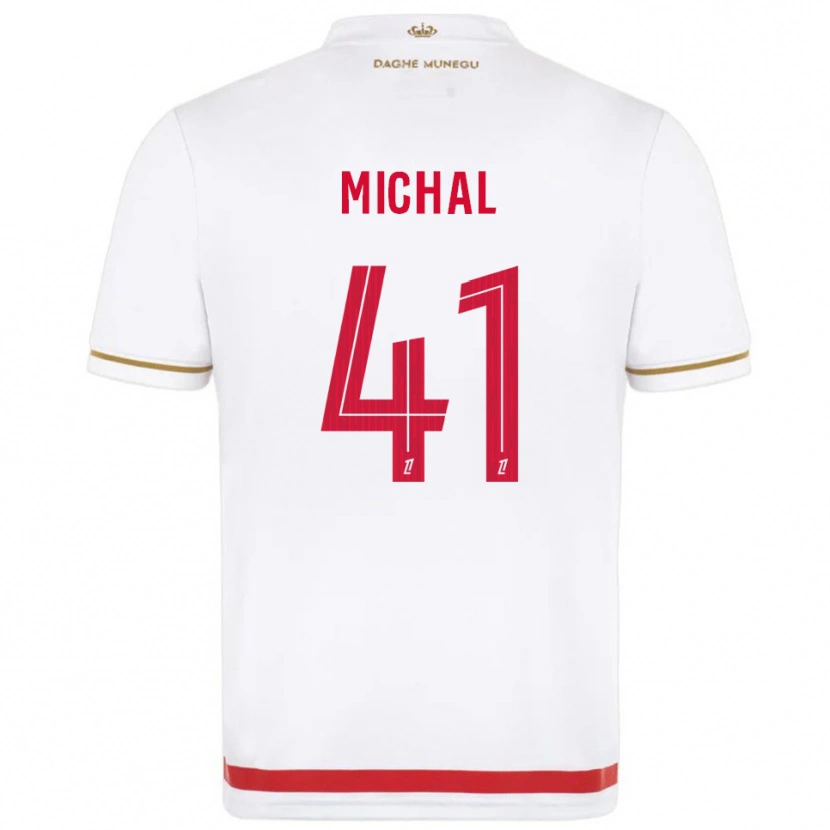 Danxen Kid Lucas Michal #41 Red  White Home Jersey 2025/26 T-Shirt