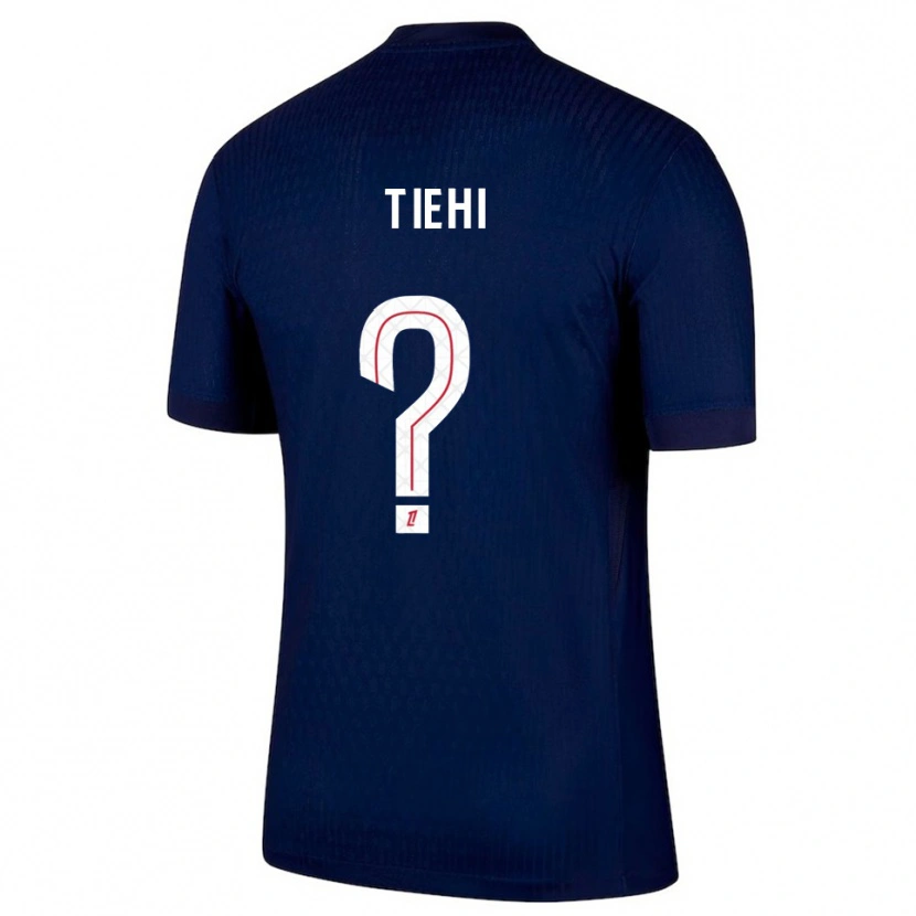 Danxen Kid Noha Tiehi #0 Navy Red Home Jersey 2025/26 T-Shirt