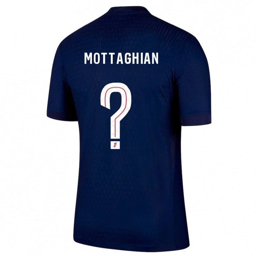 Danxen Kid Keyvan Mottaghian #0 Navy Red Home Jersey 2025/26 T-Shirt