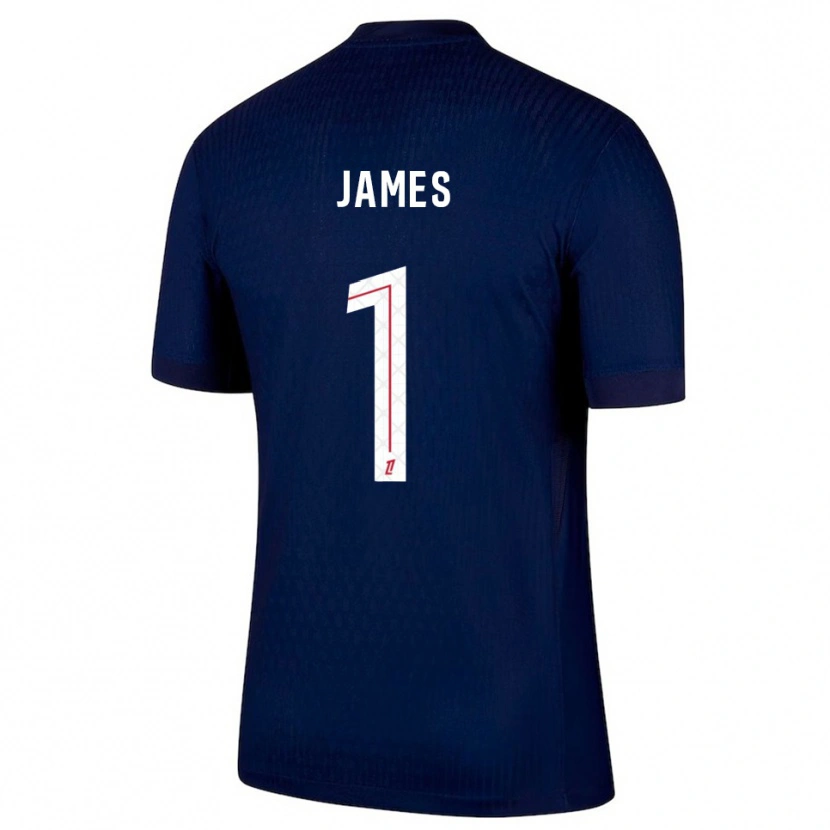 Danxen Kid Martin James #1 Navy Red Home Jersey 2025/26 T-Shirt