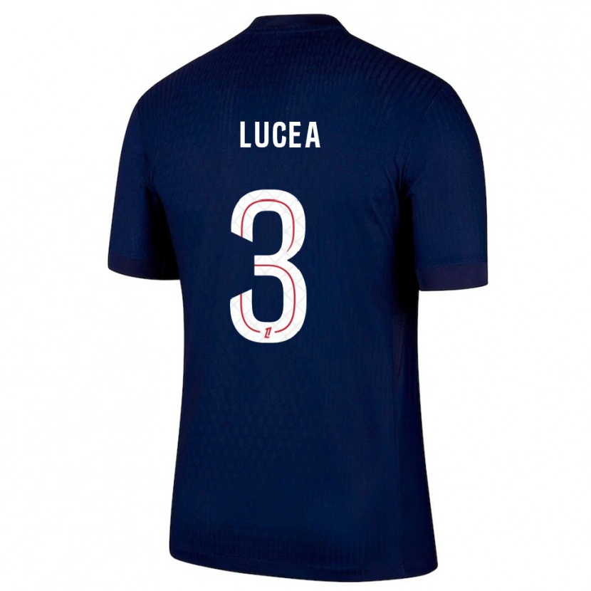Danxen Kid Dimitri Lucea #3 Navy Red Home Jersey 2025/26 T-Shirt