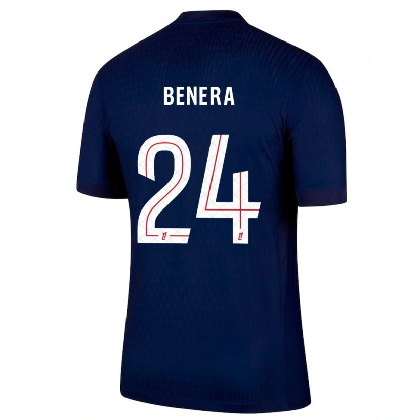 Danxen Kid Baby Jordy Benera #24 Navy Red Home Jersey 2025/26 T-Shirt