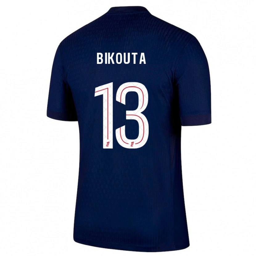 Danxen Kid Dan-Patrice Bikouta #13 Navy Red Home Jersey 2025/26 T-Shirt