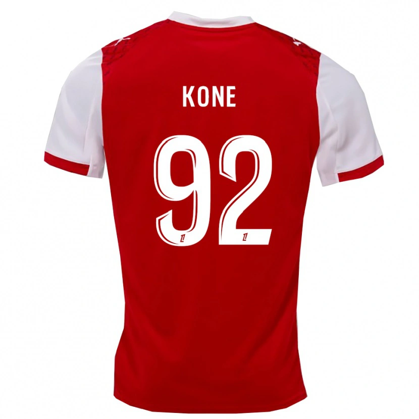 Danxen Kid Abdoul Koné #92 Red White Home Jersey 2025/26 T-Shirt