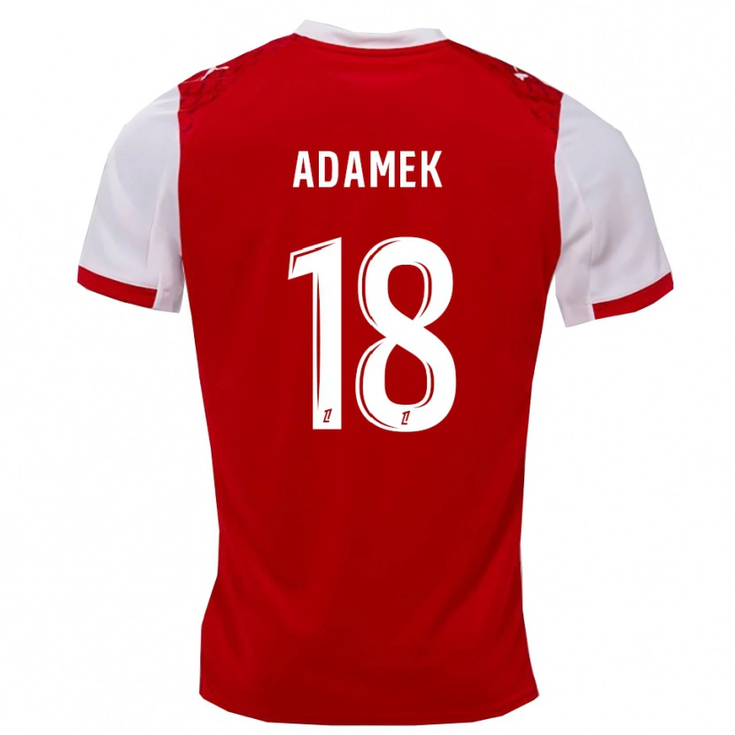 Danxen Kid Kayla Adamek #18 Red White Home Jersey 2025/26 T-Shirt