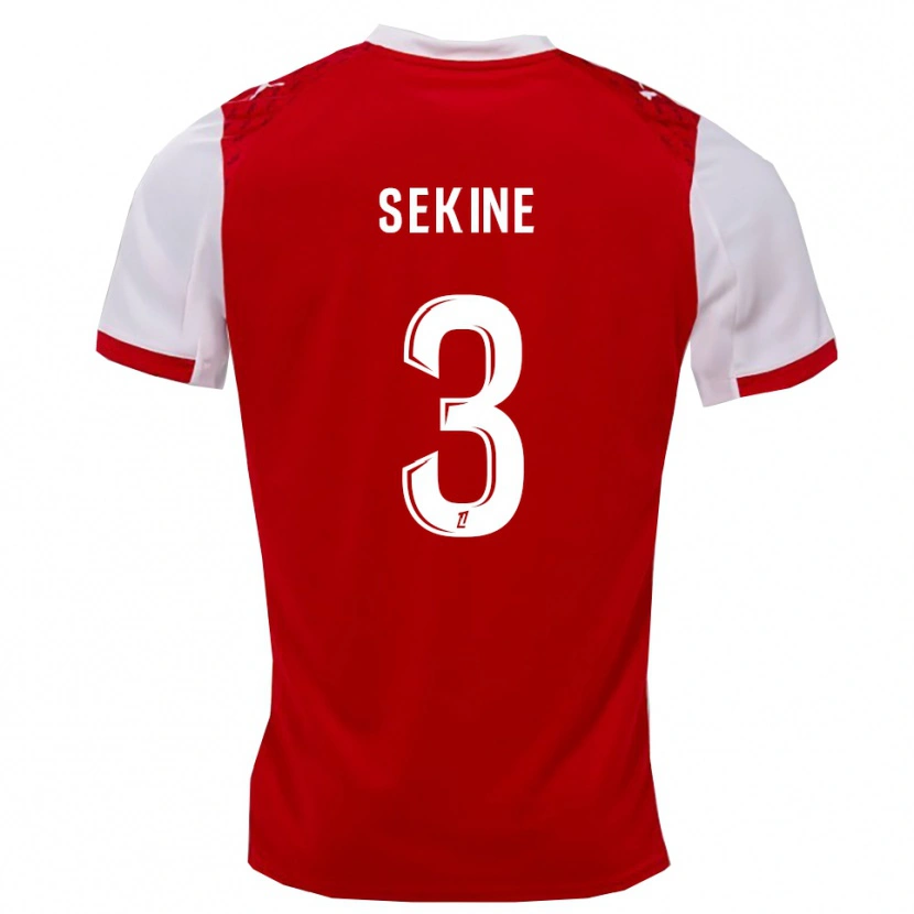 Danxen Kid Hiroki Sekine #3 Red White Home Jersey 2025/26 T-Shirt